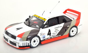 xN83 1/18 AEfB 90 IMSA GTO #4 |[gh IMSA 1989 X^bNWerk83 1:18 Audi 90 IMSA GTO No 4 Portland IMSA 1989 Stuck