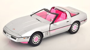 Ertl/Auto World 1/18 V{[ Rxbg C4 o[r[ 1986 Vo[/sN J Ertl/Auto World 1:18 Chevrolet Corvette C4 Barbie 1986 silver pink