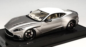 ���[�^�[�w���b�N�X 1/18 �A�X�g���E�}�[�e�B�� DB11 �}���\���[�E�T�C���X 2018 �V���o�[/�z���C�g 99�����MOTORHELIX 1:18 ASTON MARTIN - DB11 MANSORY CYRUS 2018 SILVER WHITE Limited 99 pcs
