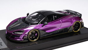 [^[wbNX 1/18 }N[ 720S }\[ 2019 p[vJ[{ 99MOTORHELIX 1:18 McLAREN - 720S MANSORY 2019 PURPLE CARBON Limited 99 pcs