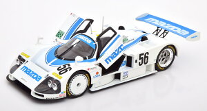 KK-SCALE 1/18 }c_ 787 B #56 E} 24  1991 Yorino/Terada/Dieudonne JKK-Scale 1:18 Mazda 787 B No 56 24h Le Mans 1991 Yorino/Terada/Dieudonne