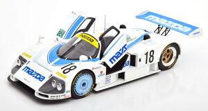 KK-SCALE 1/18 }c_ 787 B #18 E}24 1991 Kennedy/Johansson/Sandro Sala JKK-Scale 1:18 Mazda 787 B No 18 24h Le Mans 1991 Kennedy/Johansson/Sandro Sala