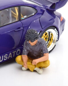 AJWI} 1/18 RWB [ tBMA 4 ~jJ[t܂American Diorama 1:18 Figur RWB Nakai San 4 Car not included
