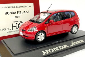 HDC (EBBRO) 1/43 �z���_ �t�B�b�g �W���Y GD1 ���b�h �X�P�[�� �_�C�L���X�g���f���J�[HDC (EBBRO) 1/43 HONDA FIT JAZZ GD1 RED scale diecast model car