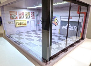 Touring 1:18 Sonstige �W�I���} ���[�N�V���b�v ���C���h�X�s�[�hTouring 1:18 Sonstige Diorama work shop FAST&FURIOUS