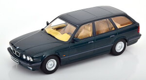 �g���v��9 1/18 BMW 5er Serie E34 �c�[�����O 1996 �_�[�N�O���[�����^���b�NTriple 9 1:18 BMW 5er Serie E34 Touring 1996 darkgreen-metallic