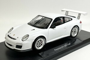 �E�B���[ 1/18 �|���V�F 911 (997 2) GT3 �J�b�v �v���[���{�f�B �z���C�g 2009 �J��WELLY 1:18 Porsche 911 (997 II) GT3 Cup Plain Body white Year 2009