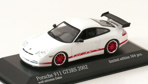 ~j`vX 1/43 |VF 911 (996) GT3 RS 2002 zCg/bh 504Minichamps 1:43 Porsche 911 (996) GT3 RS 2002 white red Limited Edition 504 pcs
