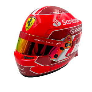 �x�� 1/2 �X�N�[�f���A �t�F���[�� �t�H�[�~����1 2024 �w�����b�g �V�������E���N���[�� #16Bell 1:2 Scuderia Ferrari Formula 1 2024 helmet Charles Leclerc #16