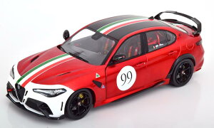\h 1/18 At@I WA GTA M Tricolore Mugello 2022 bh^bN JSolido 1:18 Alfa Romeo Giulia GTA M Tricolore Mugello 2022 redmetallic