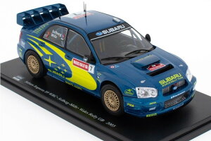 EDICOLA 1/24 �X�o�� �C���v���b�T S9 WRC03 #7 �D�� �E�F�[���Y�E�����[GB 2003 P.SOLBERG - P.MILLSEDICOLA 1:24 Subaru Impreza S9 WRC03 N 7 WINNER RALLY WALES GB 2003 P.SOLBERG - P.MILLS