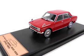 アシェットジャパンコレクション 1:43 日産 ダットサン ブルーバード 1600 SSS 1969 レッドHachette Japan Collection 1:43 Nissan Datsun Bluebird 1600 SSS year 1969 red