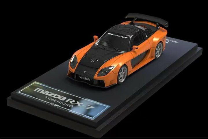 楽天市場】TIMEMICRO 1/64 マツダ RX-7 ヴェイルサイド ワイルド 
