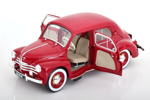 �\���h 1/18 ���m�[ 4CV 1956 ���b�h �J��Solido 1:18 Renault 4CV 1956 red