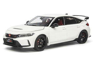 Paudi 1/18 z_ VrbN ^CvR FL5 2023 _CLXgfJ[ zCg JPaudi 1:18 Honda Civic Type-R FL5 2023 Detailed Diecast Model Car/ Collectible white