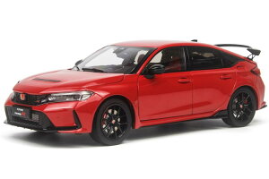 Paudi 1/18 z_ VrbN ^CvR FL5 2023 _CLXgfJ[ bh JPaudi 1:18 Honda Civic Type-R FL5 2023 Detailed Diecast Model Car/ Collectible Red