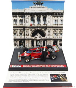 BRUMM PROM 1/43 tF[ F1 126CK ^[{ #27 D iRGP 1981 WEBk[ 100 BRUMM PROM 1:43 FERRARI F1 126CK TURBO N 27 WINNER MONACO GP 1981 GILLES VILLENEUVE - CORTE DI CASSAZIONE ROMA 2022 LIMITED 100 ITEMS