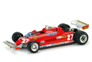 BRUMM PROM 1/43 �t�F���[�� F1 126CK �^�[�{ #27 �C�^���AGP 1981 GILLES VILLENEUVEBRUMM PROM 1:43 FERRARI F1 126CK TURBO N 27 ITALY GP 1981 GILLES VILLENEUVE