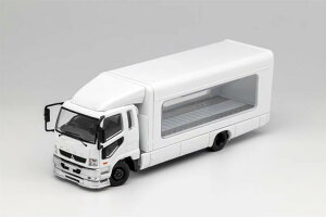 �Q�C���R�[�v�v���_�N�c GCD 1/64 �O�H�ӂ��� FUSO�g���b�N �A�E�g���K�[���C�Y�g���b�N Mitsubishi Fuso Fighter Mk2 2017 Outriggers Raised Truck Trailer