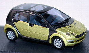 Busch 1/87 X}[g tH[tH[ 2004 - 2006 O[Busch 1:87 Smart Forfour Construction year 2004 - 2006 green