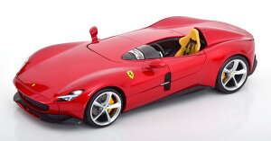 �u���[�S �V�O�l�`���[ �V���[�Y 1/18 �t�F���[�� �����c�@ SP1 2019 ���b�h���^���b�N �J��Bburago Signature Series 1:18 Ferrari Monza SP1 2019 redmetallic