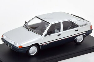 �z���C�g�{�b�N�X 1/24 �V�g���G�� BX ���[�_�[ �V���o�[/�u���b�NWhite Box 1:24 Citroen BX Leader silver black