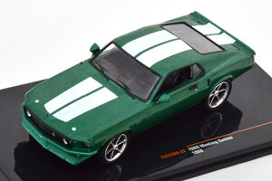 Xp[N 1/43 tH[h }X^O JX^ 1969 O[^bN/zCgSpark 1:43 Ford Mustang Custom 1969 greenmetallic white