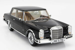 CMF 1/18 ZfX xc S NX 600 iW[ N[y (W100) 1963 ubNCMF 1:18 MERCEDES BENZ S-CLASS 600 NALLINGER COUPE (W100) 1963 BLACK