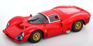 �x���N83 1/18 �t�F���[�� 330 P3 �N�[�y �v���[���{�f�B�o�[�W���� 1966 ���b�hWerk83 1:18 Ferrari 330 P3 Coupe Plain Body Version 1966 red