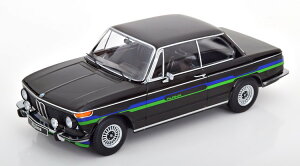 KK-SCALE 1/18 BMW 2002 Asi 1974 ubNKK-Scale 1:18 BMW 2002 Alpina 1974 black