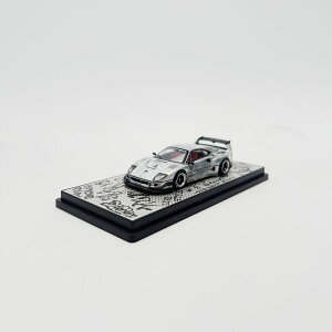 INNO64 1/64 LBWK tF[ F40 }bg ubN `gCJ[ TINNO64 1:64 LBWK Ferrari F40 Matte Black Hong Kong Toycar Salon 2023