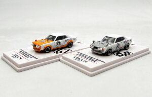 INNO64 1/64 2Zbg g^ ZJ 1600GT TA22 #67 & #68 INNO64 1:64 Toyota Celica 1600GT TA22 #67 & #68 2 Cars Set