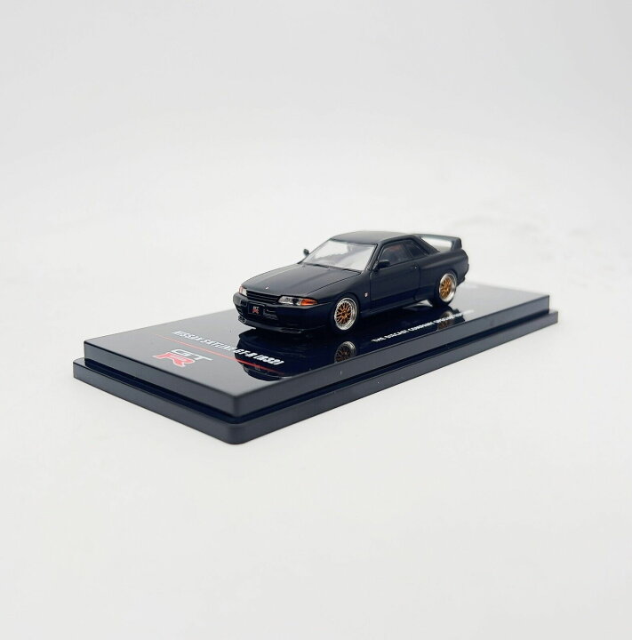楽天市場】INNO64 1/64 日産 GT-R R32 マット ブラック ダイキャスト 