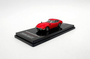 INNO64 1/64 g^ 2000GT MF10 bhINNO64 1:64 Toyota 2000GT MF10 Red