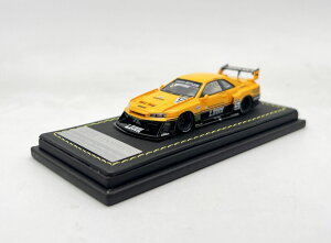 INNO64 1/64 日産 スカイライン LBWK ER34 スーパーシルエット イエローINNO64 1:64 Nissan Skyline LBWK ER34 Super Silhouette Yellow