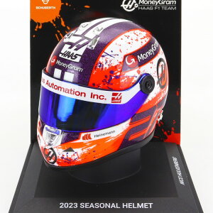 ~jwbg 1/4 V[xgwbg JXRwbg F1 jREqPxO TEAM MONEYGRAM n[X #27 2023MINI HELMET 1/4 SCHUBERTH HELMET CASCO HELMET F1 NICO HULKENBERG TEAM MONEYGRAM HAAS N 27 SEASON 2023