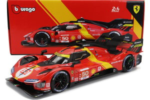 u[S 1/18 tF[ 499P 3.0L ^[{ V6 `[ tF[ AFRZ #50 5th E}24 2023 Bburago 1:18 Ferrari 499P 3.0L TURBO V6 TEAM FERRARI AF CORSE N 50 5th 24h LE MANS POLE POSITION 2023 ANTONIO FUOCO - MIGUEL MO