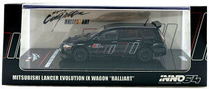 INNO64 1/64 �O�H �����T�[�G�{�����[�V���� 9 �����S�� �����[�A�[�g �u���b�NINNO64 1:64 Mitsubishi Lancer Evolution IX Wangon Ralliart Black