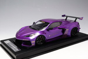 IVY Model 1/18 V{[ Rxbg C8 oeB[EH[N p[vIVY Model 1:18 Chevrolet Corvette C8 Liberty Purple
