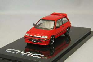HOBBY JAPAN 1/64 ホンダ シビック Si (AT) 1984 カスタマイズバージョン レッドHOBBY JAPAN 1/64 HONDA Civic Si (AT) 1984 Customized Version Red