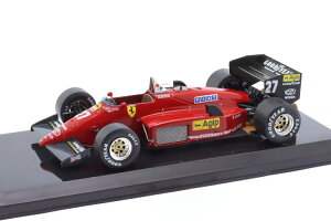 Premium Collectibles 1/24 �t�F���[�� 156/85 #27 �D�� �h�C�cGP �t�H�[�~����1 1985 M. AlboretoPremium Collectibles 1:24 Ferrari 156/85 #27 Winner Germany GP Formula 1 1985 M. Alboreto