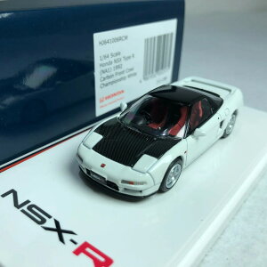 HOBBY JAPAN 1/64 HJ z_ NSX NA1 ^CvR 1992 `sIVbvzCgHOBBY JAPAN 1/64 HJ Honda NSX NA1 Type R 1992 Championship white