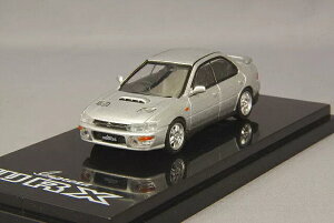 HOBBY JAPAN 1/64 �X�o�� �C���v���b�T WRX GC8 ���C�g�V���o�[���^���b�NHOBBY JAPAN 1/64 Subaru Impreza WRX GC8 Light Silver Metallic