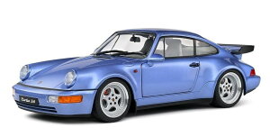 \h 1/18 |VF 911 964 ^[{ 1990 zCY u[^bN JSolido 1:18 Porsche 911 964 Turbo year 1990 horizon blue metallic