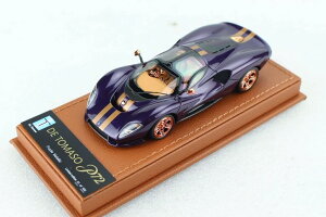 �s�[�R 1/43 �f�E�g�}�\ P72 2020 �p�[�v�����b�g�S�[���h 100�����PEAKO 1:43 DE TOMASO P72 2020 PURPLE MET GOLD LIMITED 100 ITEMS