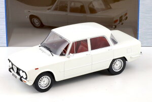MCG 1/18 At@I WA Nuova X[p[ 1974 zCgMCG 1:18 Alfa Romeo Giulia Nuova Super 1974 white