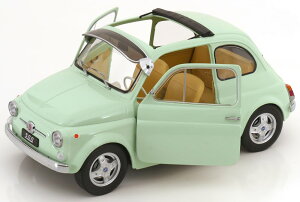 KK-Scale 1/12 �t�B�A�b�g 500 F �J�X�^�� ���O���\�ȃ\�t�g�g�b�v�t�� 1968 �~���g�O���[�� �J��KK-Scale 1:12 Fiat 500 F Custom with removable Softtop 1968 mintgreen