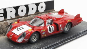 xXgf 1/43 At@I WI} 33/2 LONG TAIL TEAM AUTODELTA #41 E}24ԃ[X 1968 NINO VACCARELLABEST-MODEL 1:43 ALFA ROMEO DIORAMA - 33/2 LONG TAIL TEAM AUTODELTA N 41 24h LE MANS 1968 NINO VACCARELLA