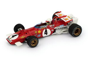 Brumm 1/43 tF[ F1 312B # 4 D C^AGP 1970 CLAY REGAZZONI hCo[tBMAtBrumm 1:43 Ferrari F1 312B N 4 WINNER ITALY GP 1970 CLAY REGAZZONI - WITH DRIVER FIGURE