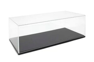 ~jJ[p fBXvCP[X 1/18 vX`bNfBXvCP[X J[{t@Co[ GtFNg x[X ubN 32.5 cm × 16.5 cm × 10.0 cm ( 9.2 cm) VETRINA PLASTIC DISPLAY 32.5 cm × 16.5 cm